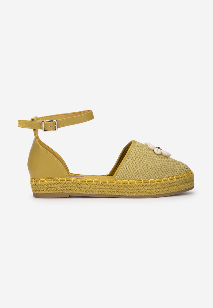 Espadrilles za ženske Taldora Žuto