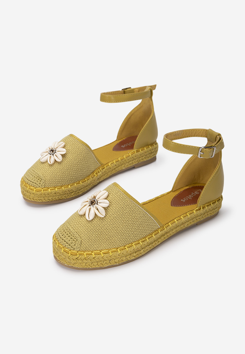 Espadrilles za ženske Taldora Žuto