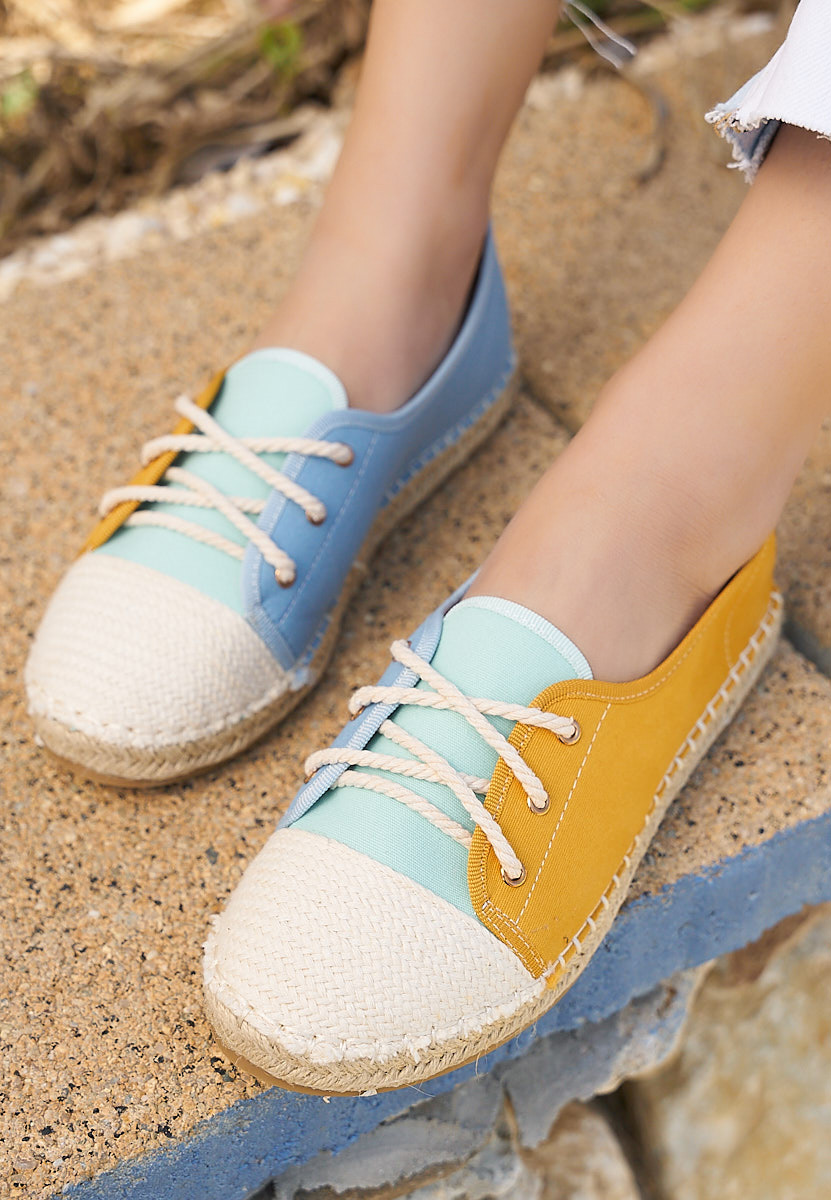 Espadrilles za ženske Doria Žuto