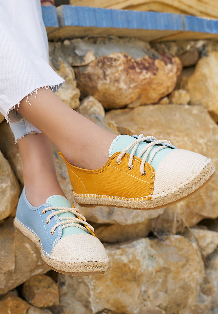 Espadrilles za ženske Doria Žuto