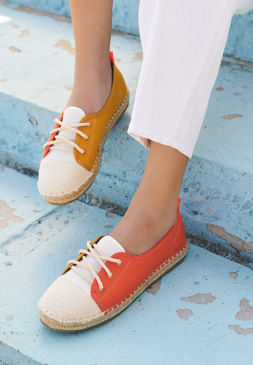 Espadrilles za ženske Doria narančasta