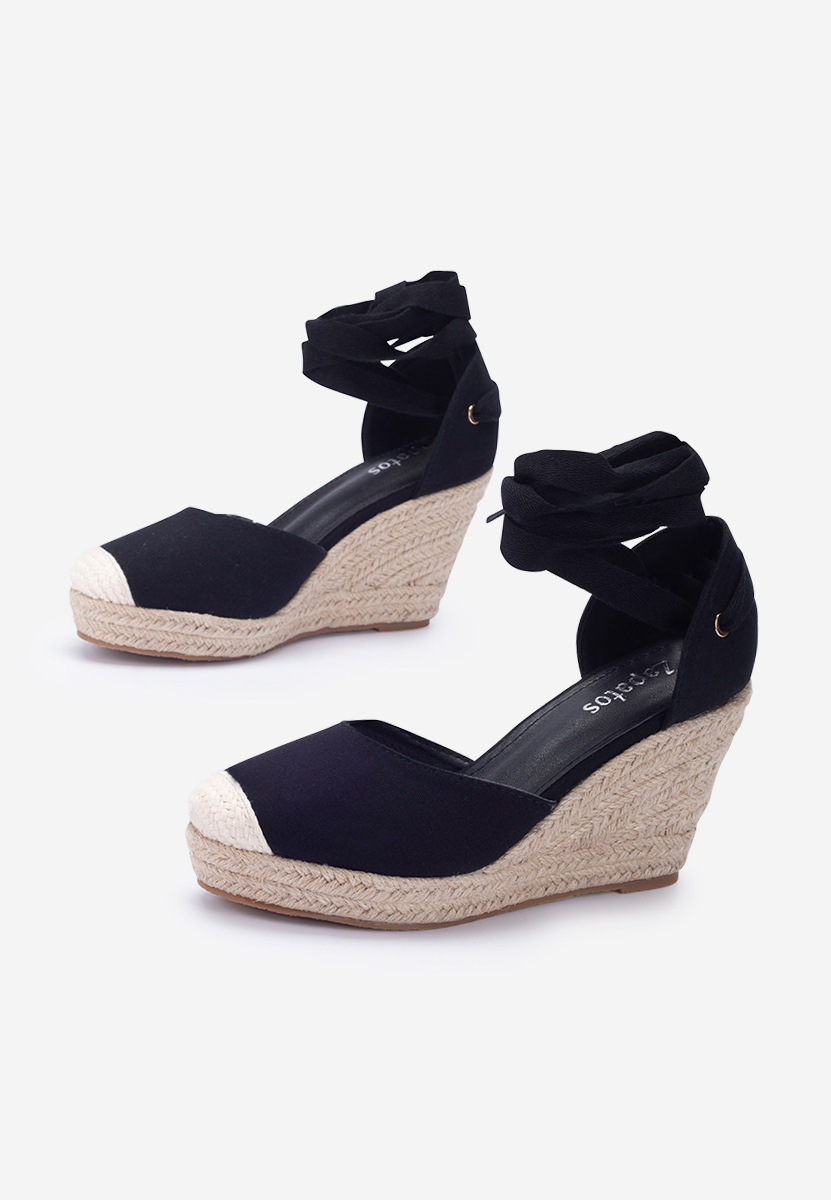 Espadrilles za ženske Vilena crno