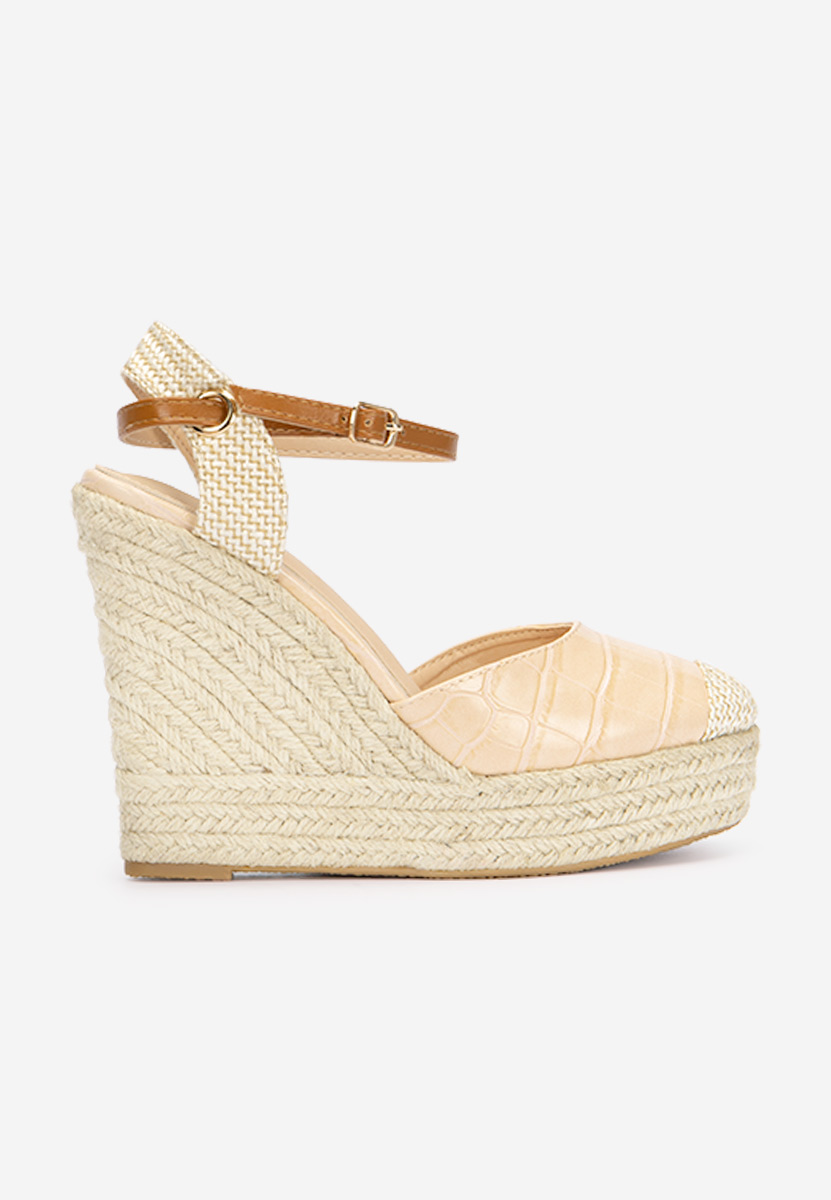 Espadrilles sa platformom Benisa V2 bež