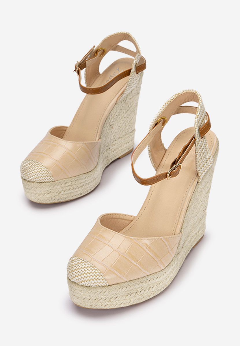 Espadrilles sa platformom Benisa V2 bež