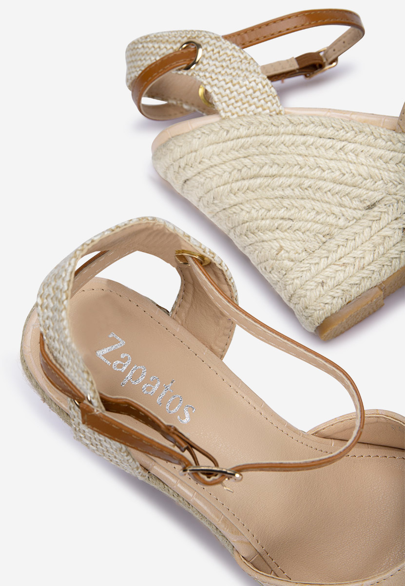 Espadrilles sa platformom Benisa V2 bež