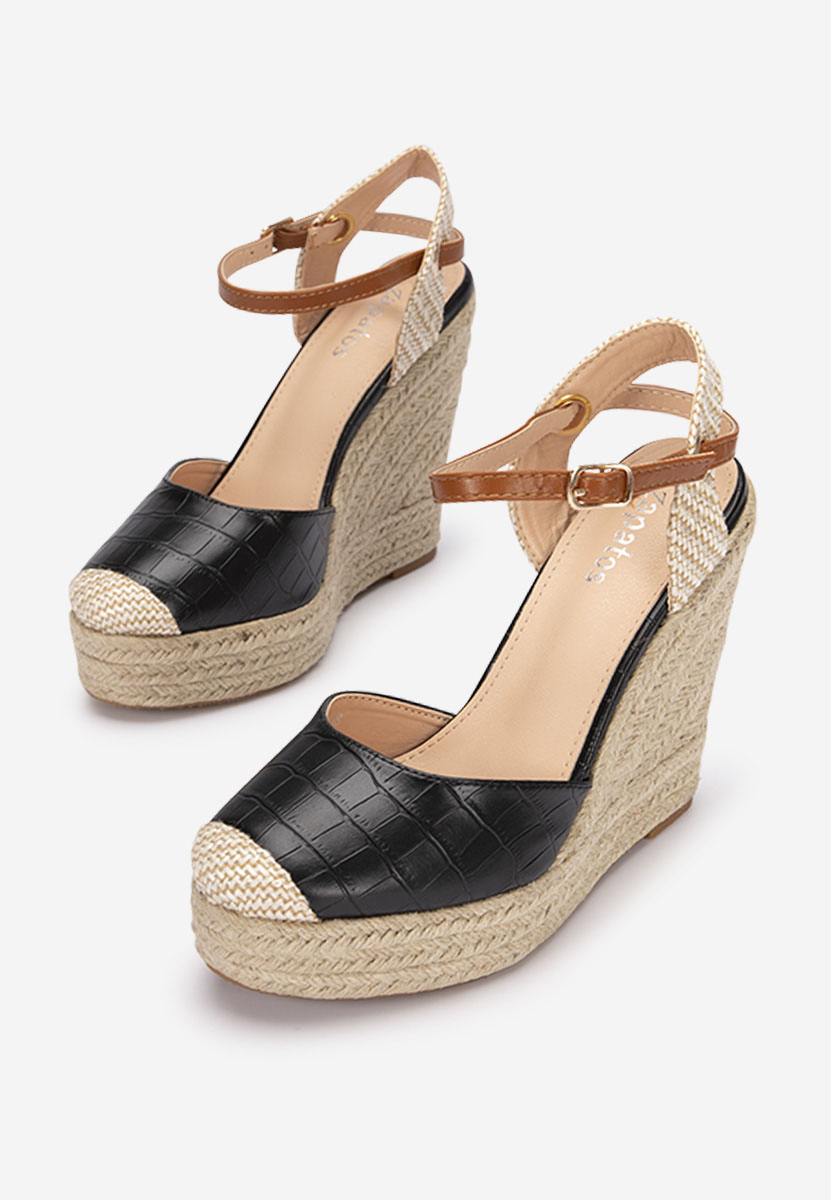 Espadrilles za ženske Benisa V2 crno