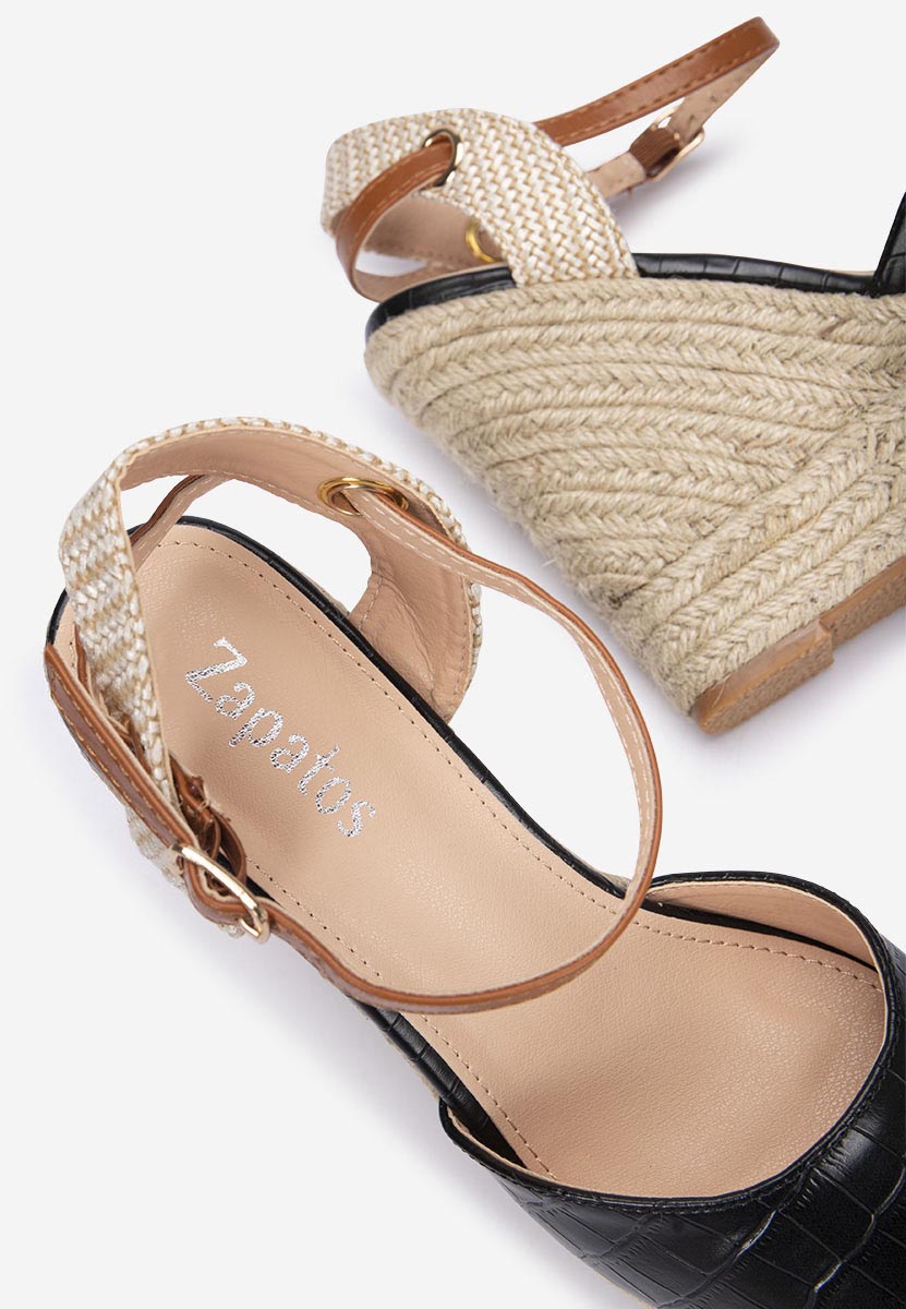 Espadrilles za ženske Benisa V2 crno