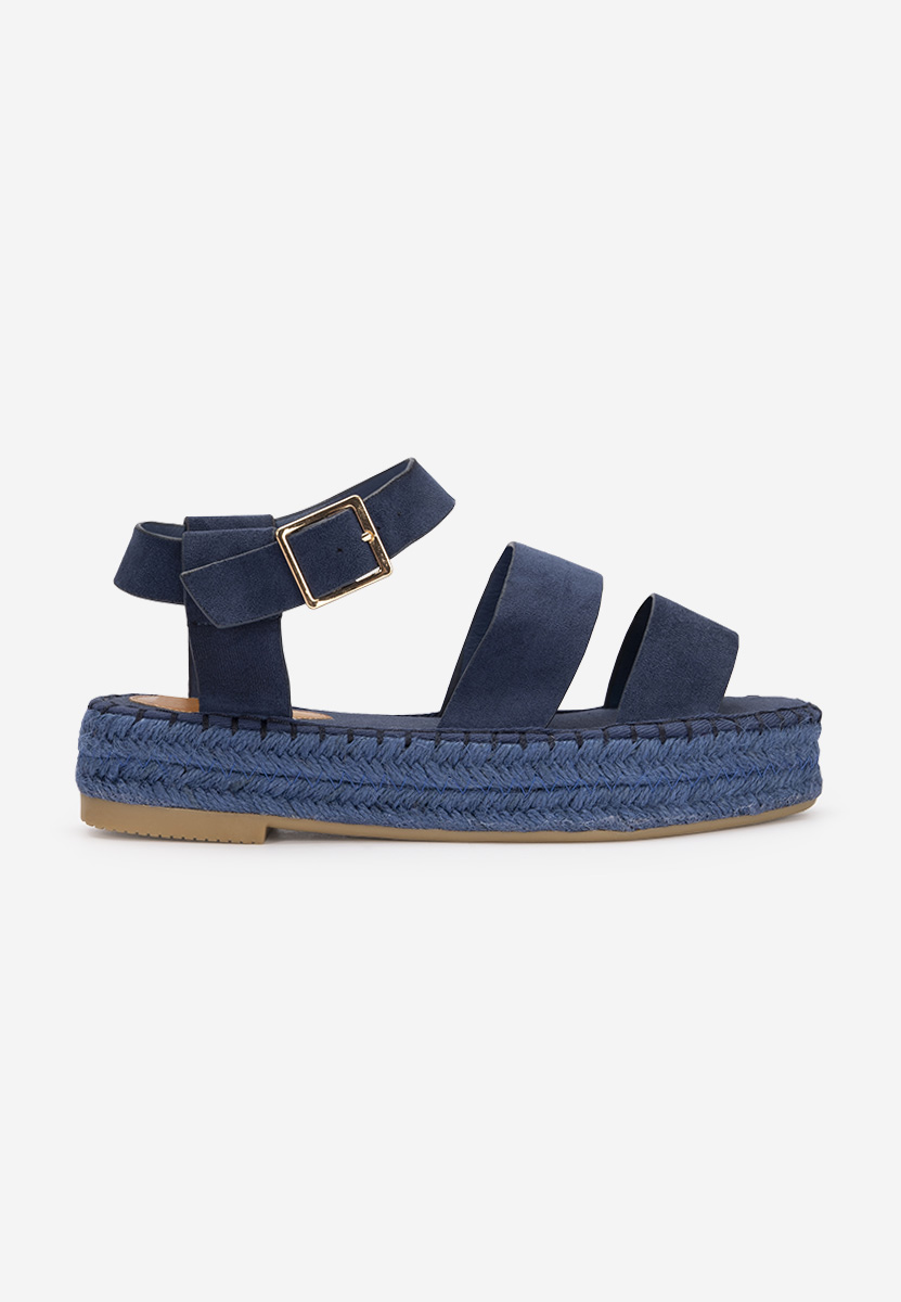 Sandale s platformom Coraline plave