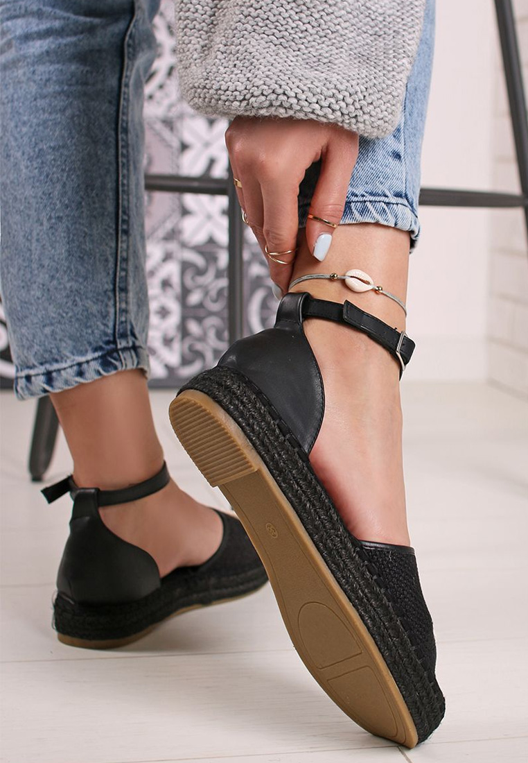 Espadrilles za ženske Taldora crno