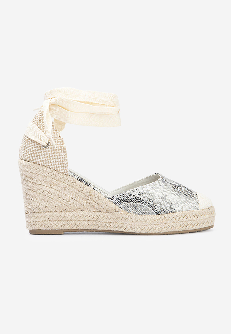 Espadrilles za ženske sivo Vilena