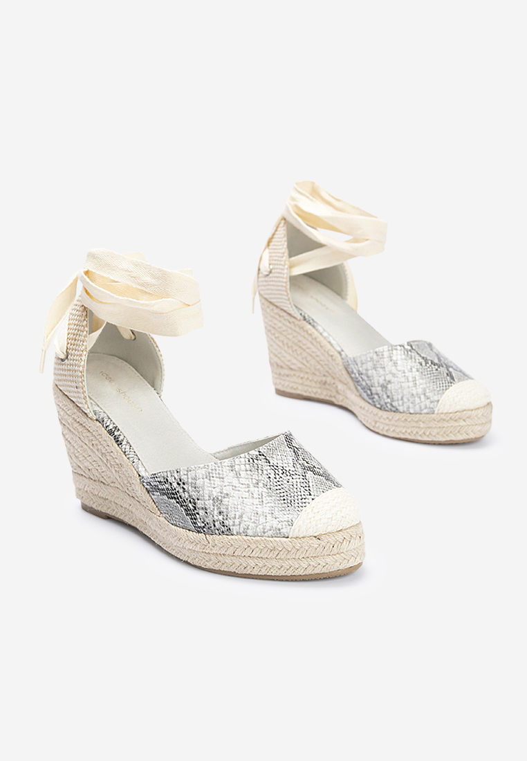 Espadrilles za ženske sivo Vilena