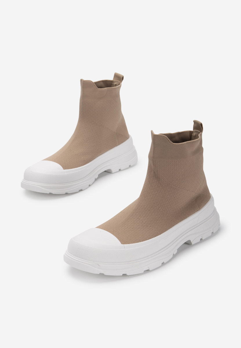 High-Top Sneakers Zynnia kaki