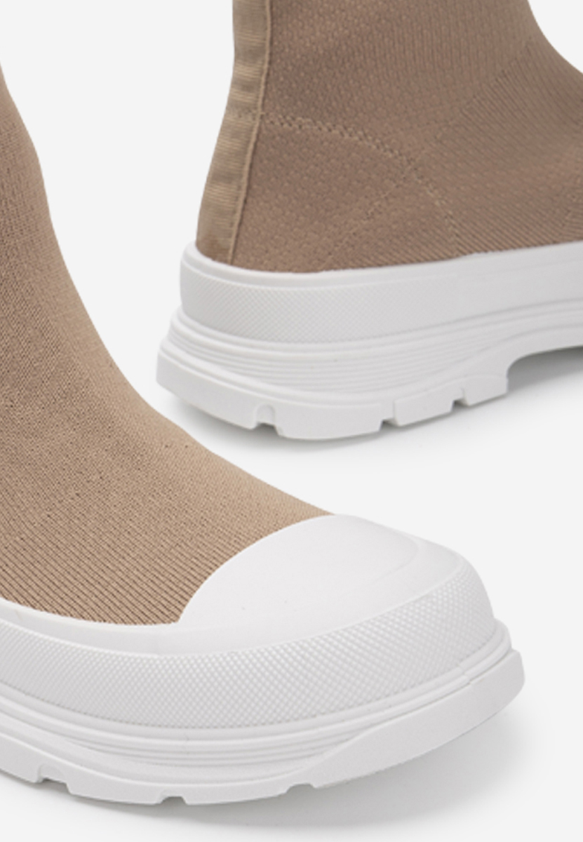 High-Top Sneakers Zynnia kaki