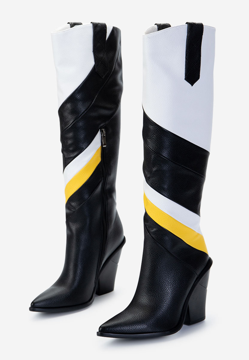 Duge čizme Marchena Šareno