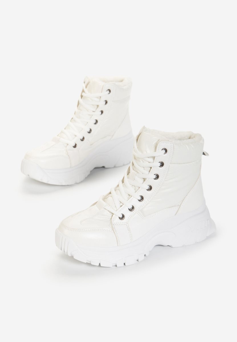 High-Top Sneakers bijele Macey
