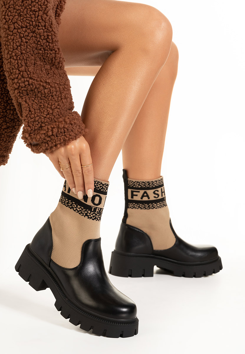 Ženske gležnjače Mabella kaki