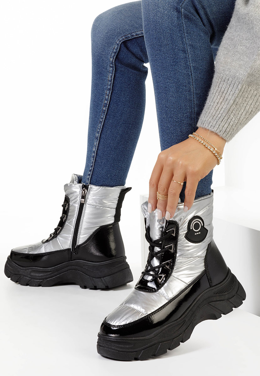 Ženske apreski Louisa srebrno