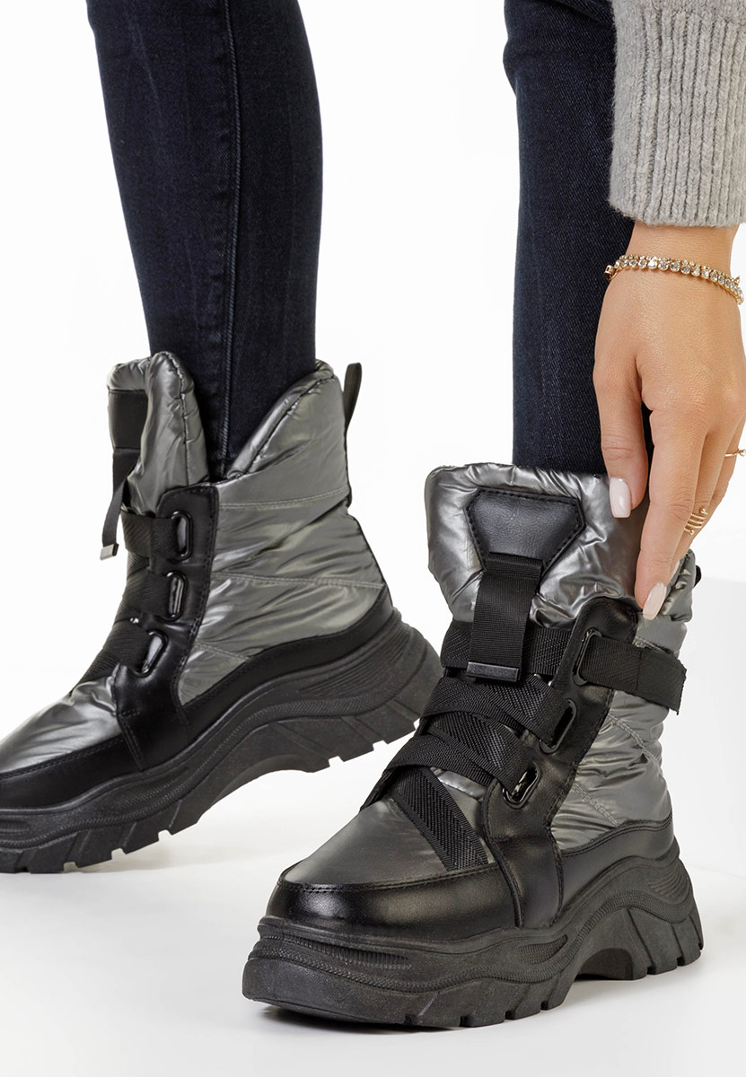 Zimske gojzerice za žene sivo Esterra