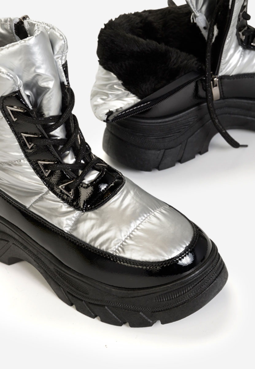 Ženske apreski Louisa srebrno