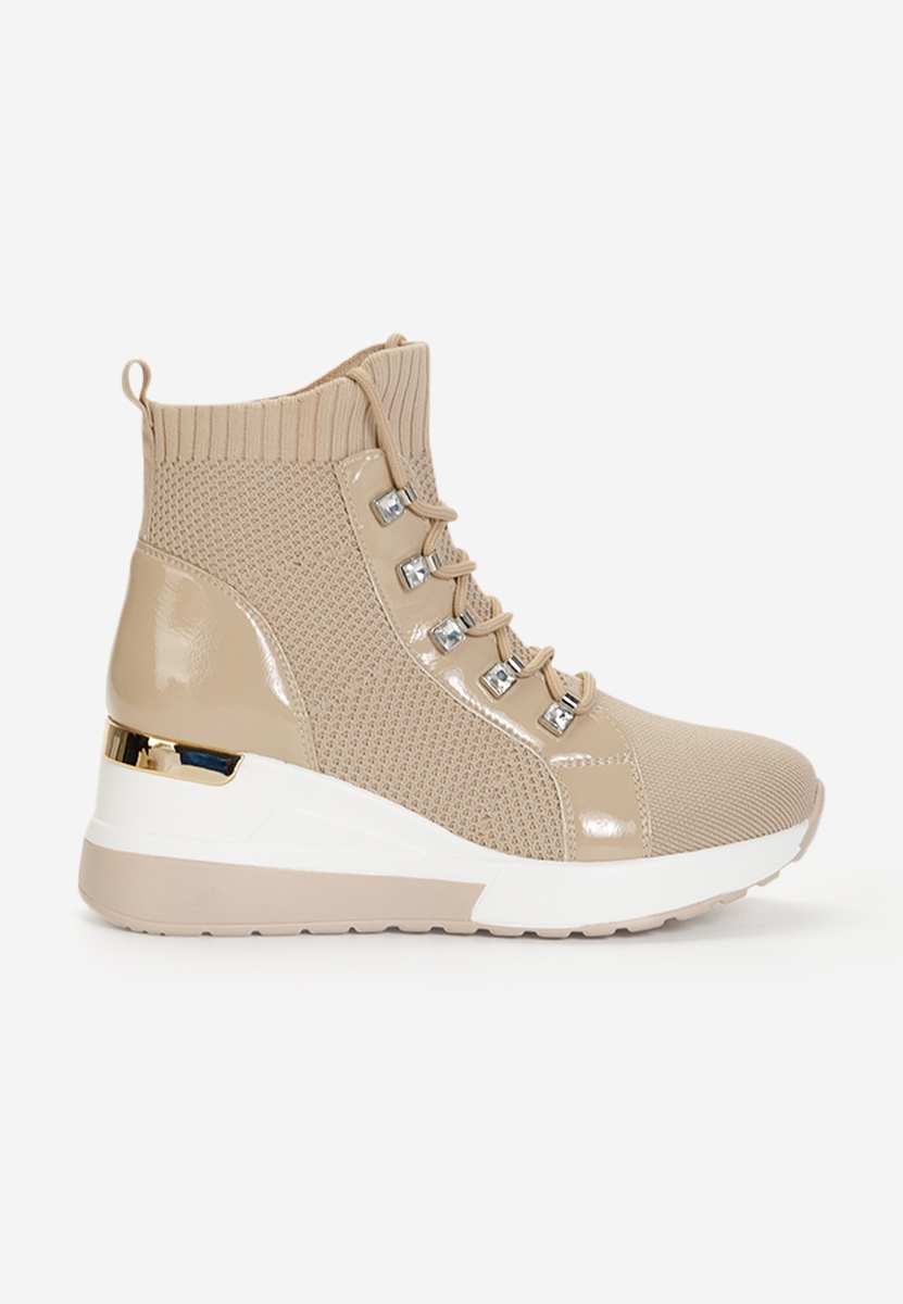 High-Top Sneakers bež Midian