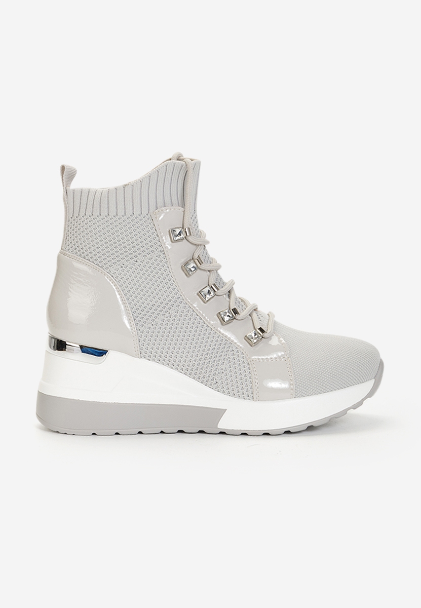 High-Top Sneakers sivo Midian