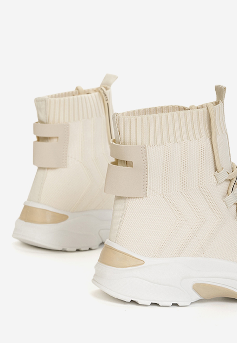 High-Top Sneakers bež Karrie