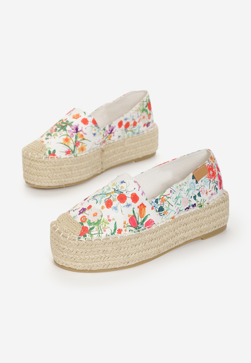 Espadrilles sa platformom Laguna bijele