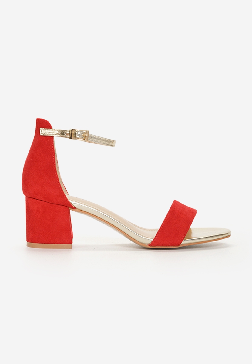 Sandale elegantne crveno Landete