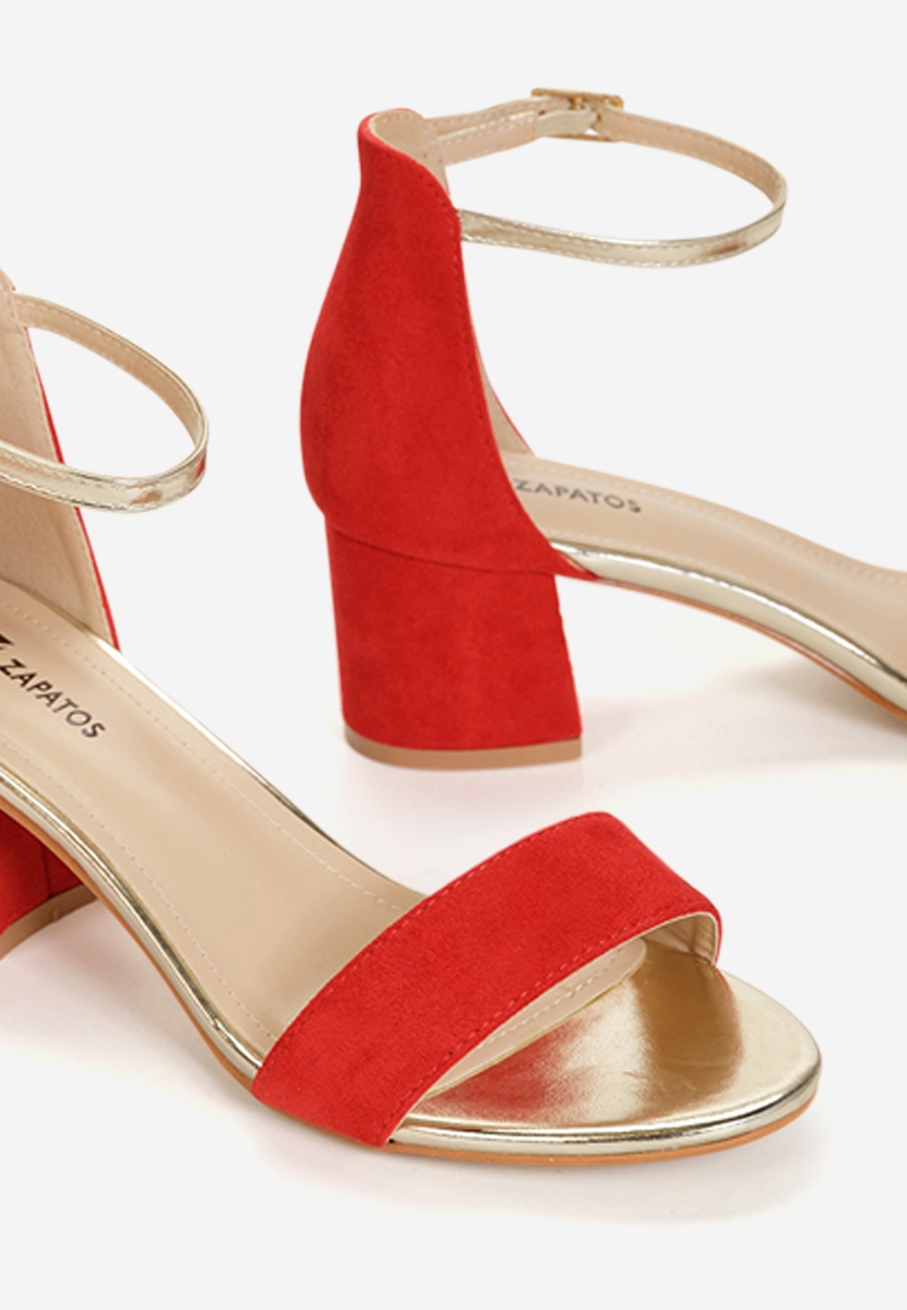 Sandale elegantne crveno Landete