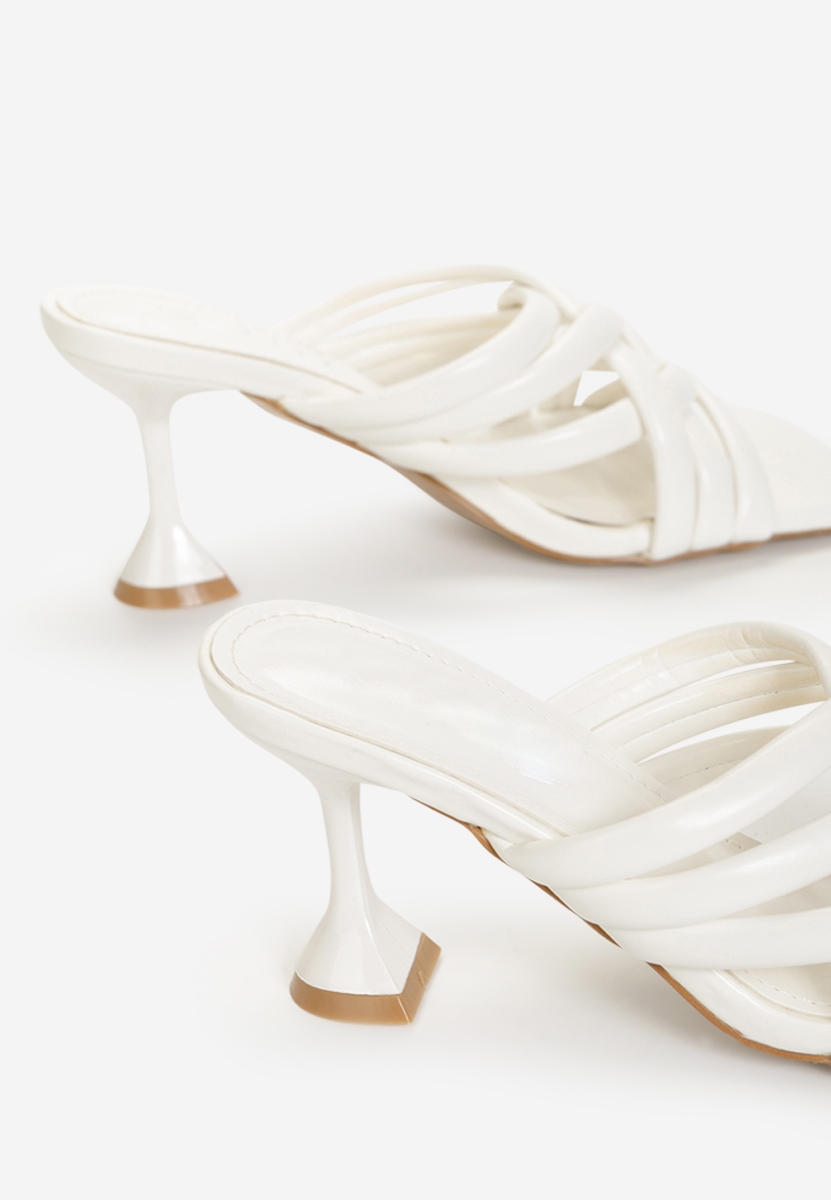 Papuče za ženske Fusina bijele