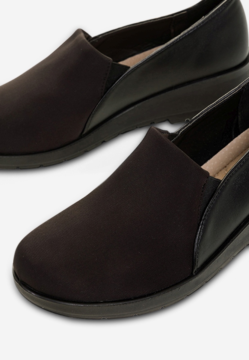 Mokasinke s platformom Yanira crno