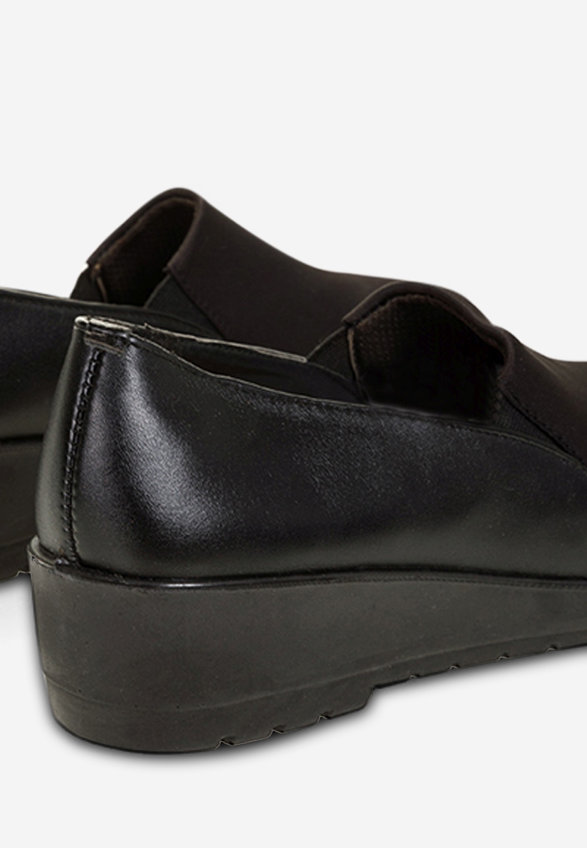 Mokasinke s platformom Yanira crno