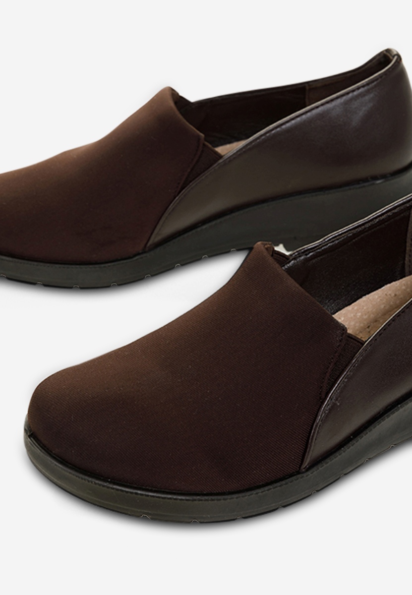 Mokasinke s platformom Yanira braon