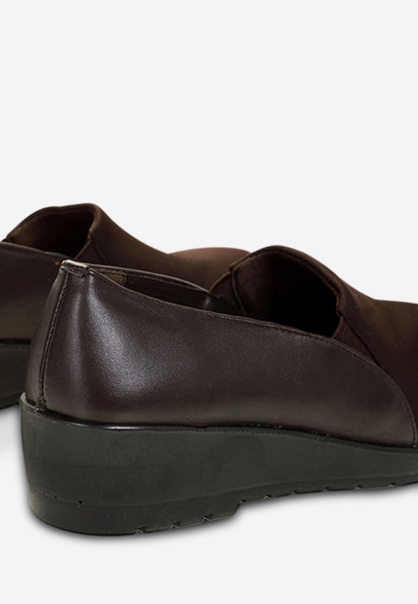 Mokasinke s platformom Yanira braon