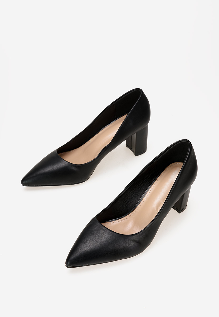 Cipele na petu crno Danza