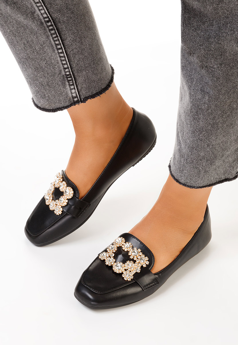 Ženske loafers Gialla crno