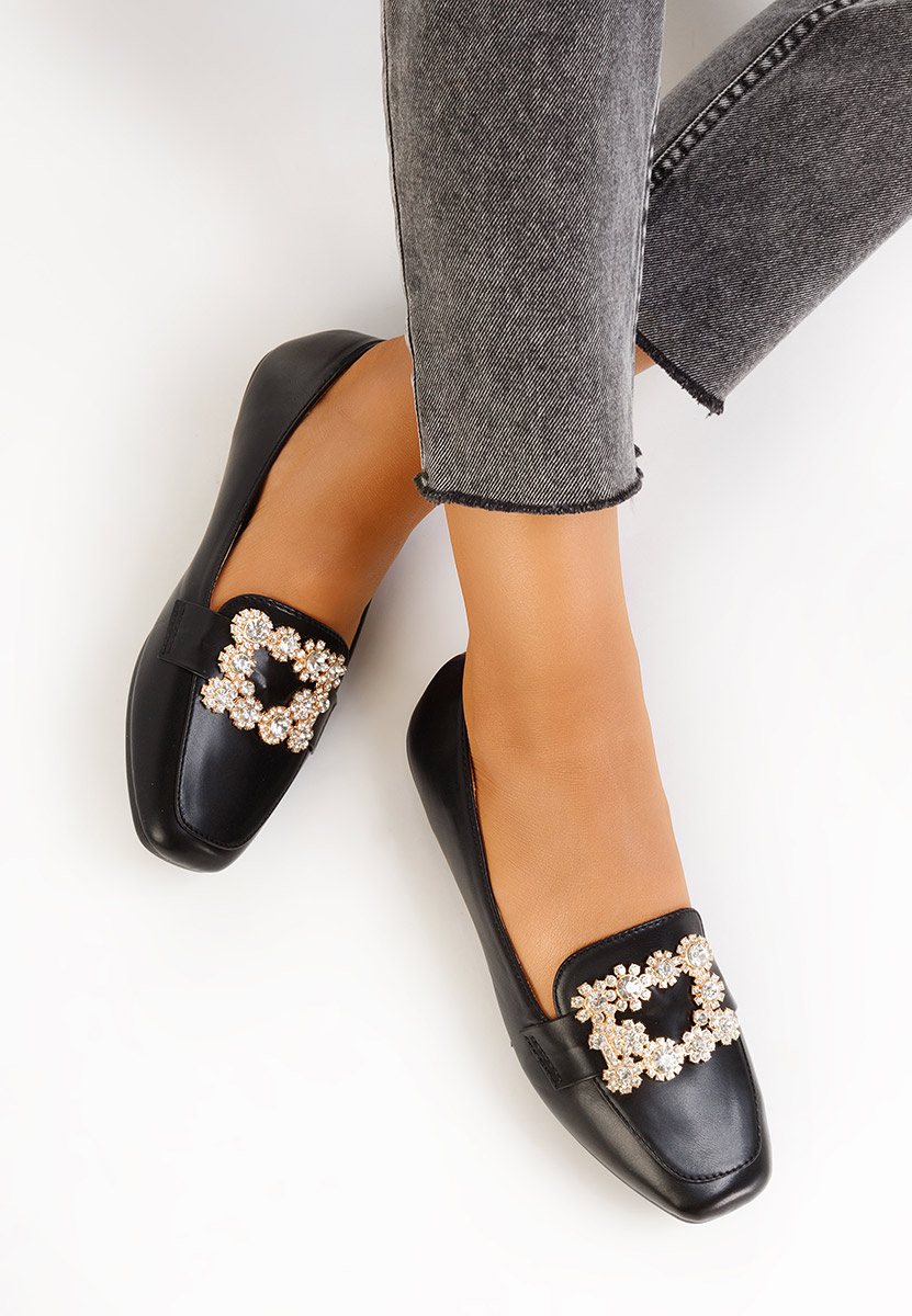 Ženske loafers Gialla crno