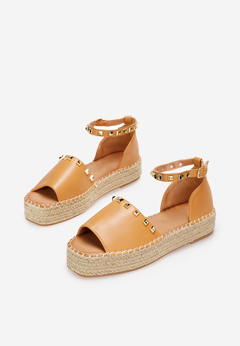 Espadrilles za ženske Firmosa braon