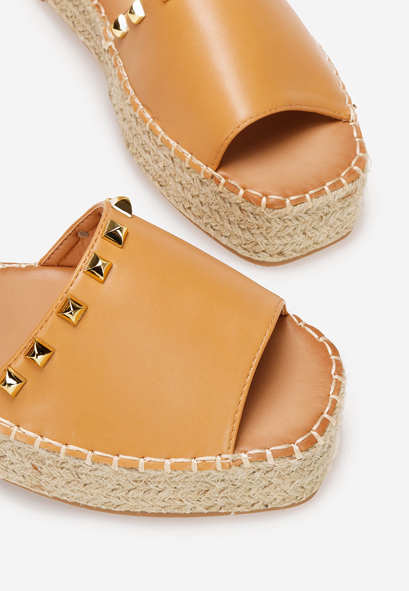 Espadrilles za ženske Firmosa braon