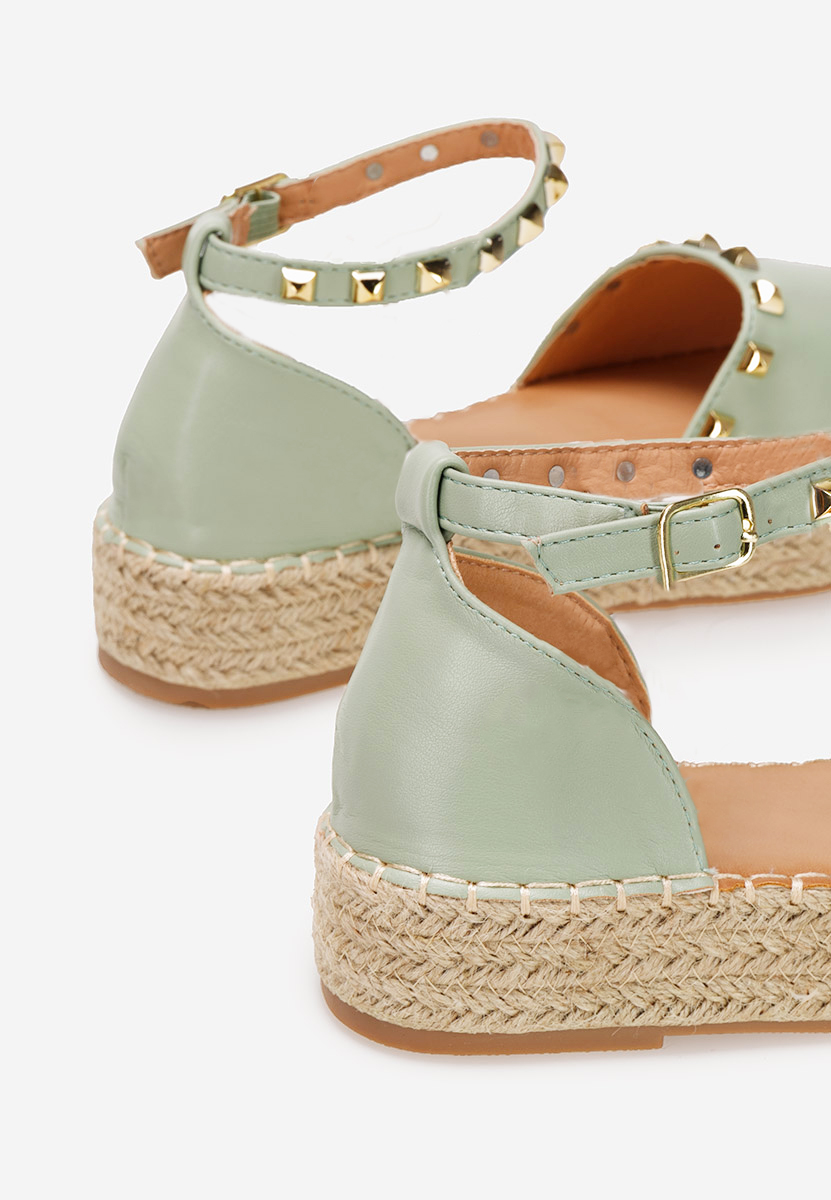 Espadrilles za ženske Firmosa zeleno