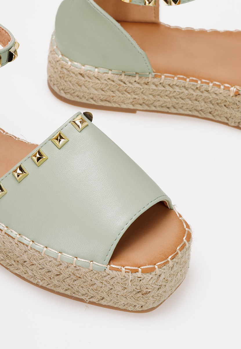 Espadrilles za ženske Firmosa zeleno