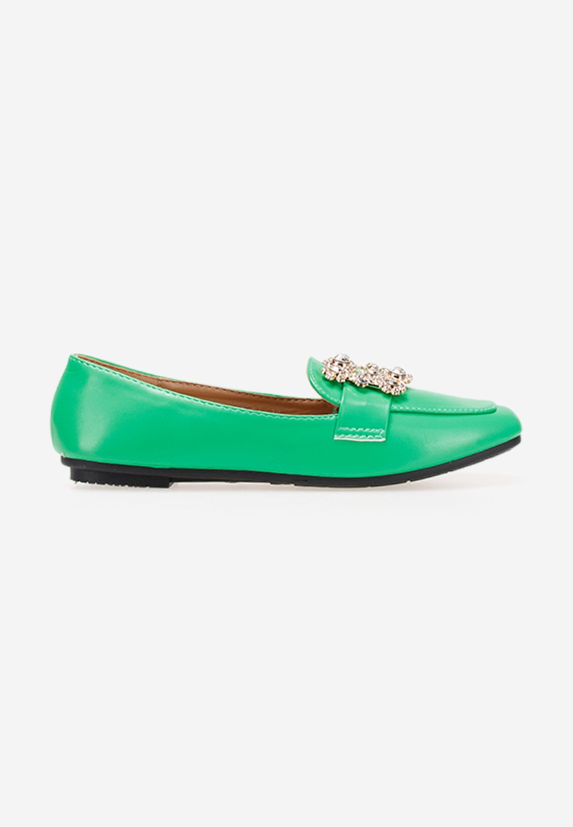 Ženske loafers Gialla zeleno