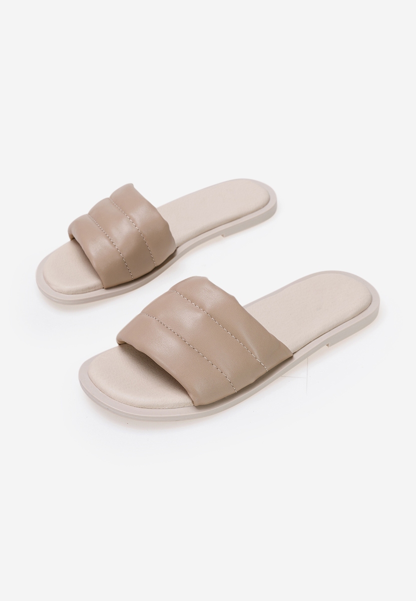 Papuče od prirodne kože Gijon V2 bež