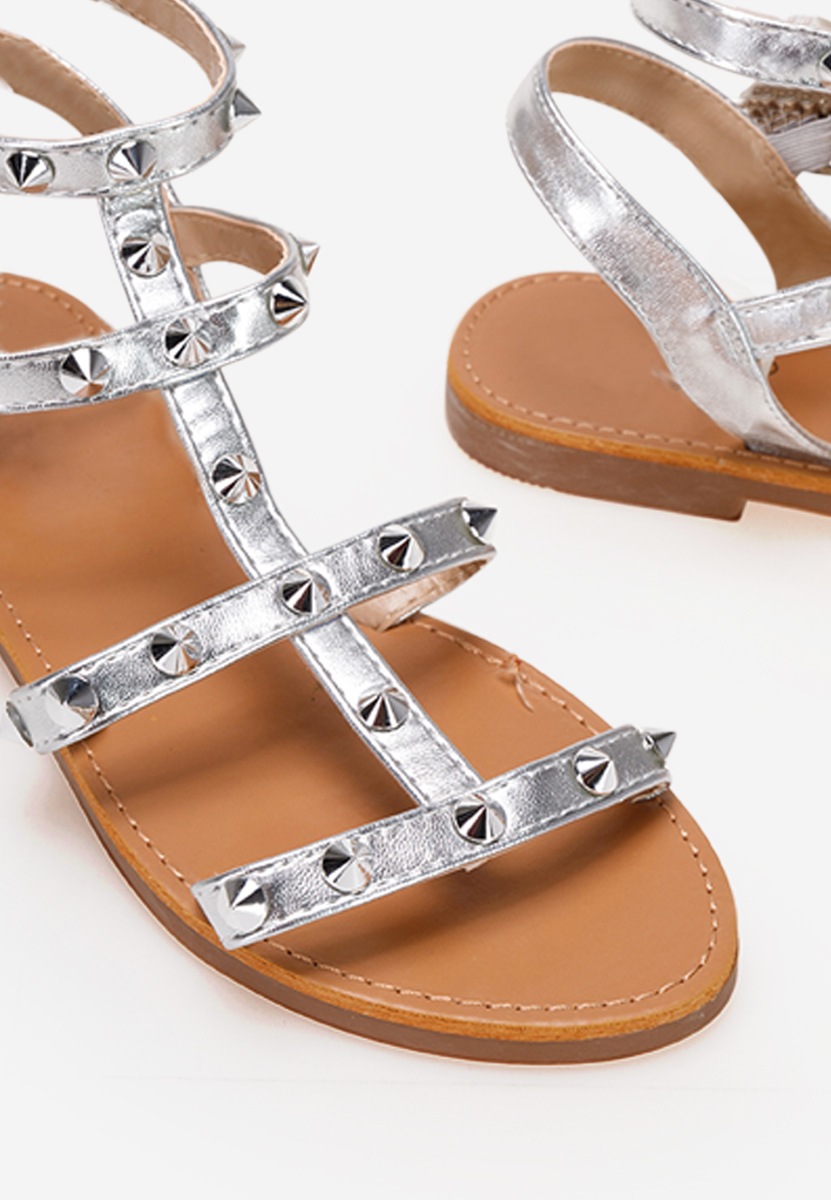 Ženske sandale Astoria srebrno