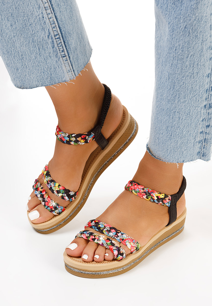 Ženske sandale Moniela crno