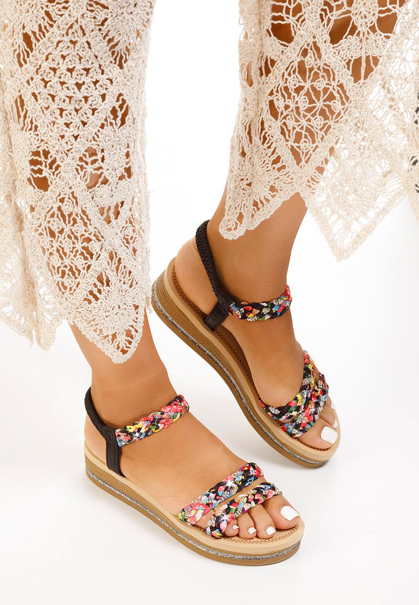 Ženske sandale Moniela crno