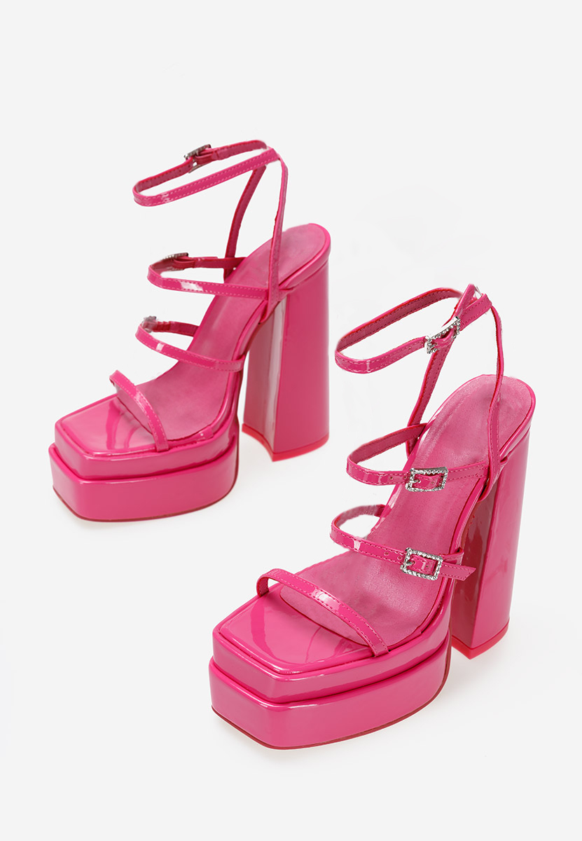 Sandale s petu Dira fuksija