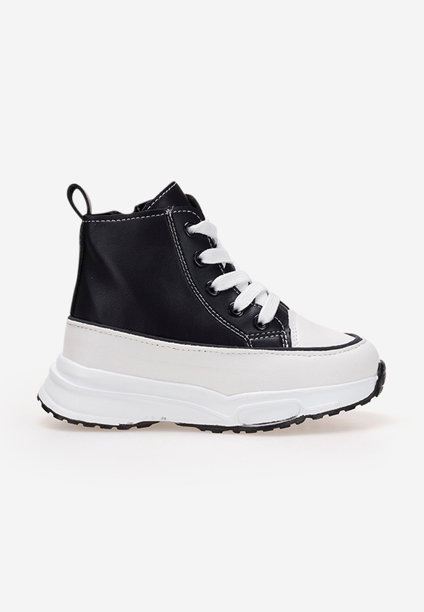 Tenisice za djevojčice Clouds A crno