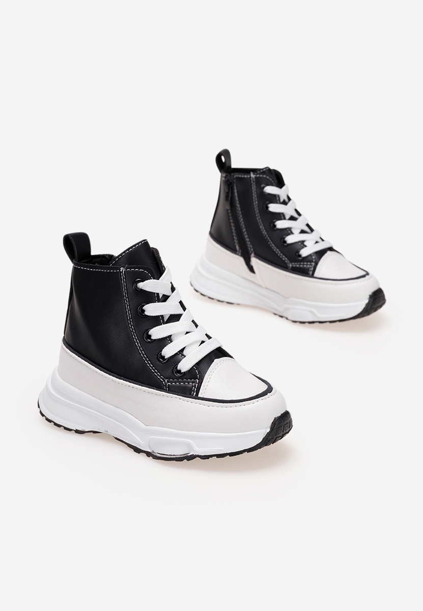 Tenisice za djevojčice Clouds A crno