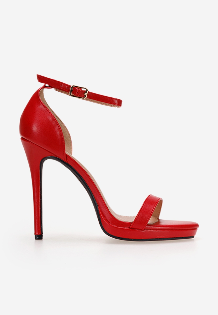 Sandale s petu Anais crveno